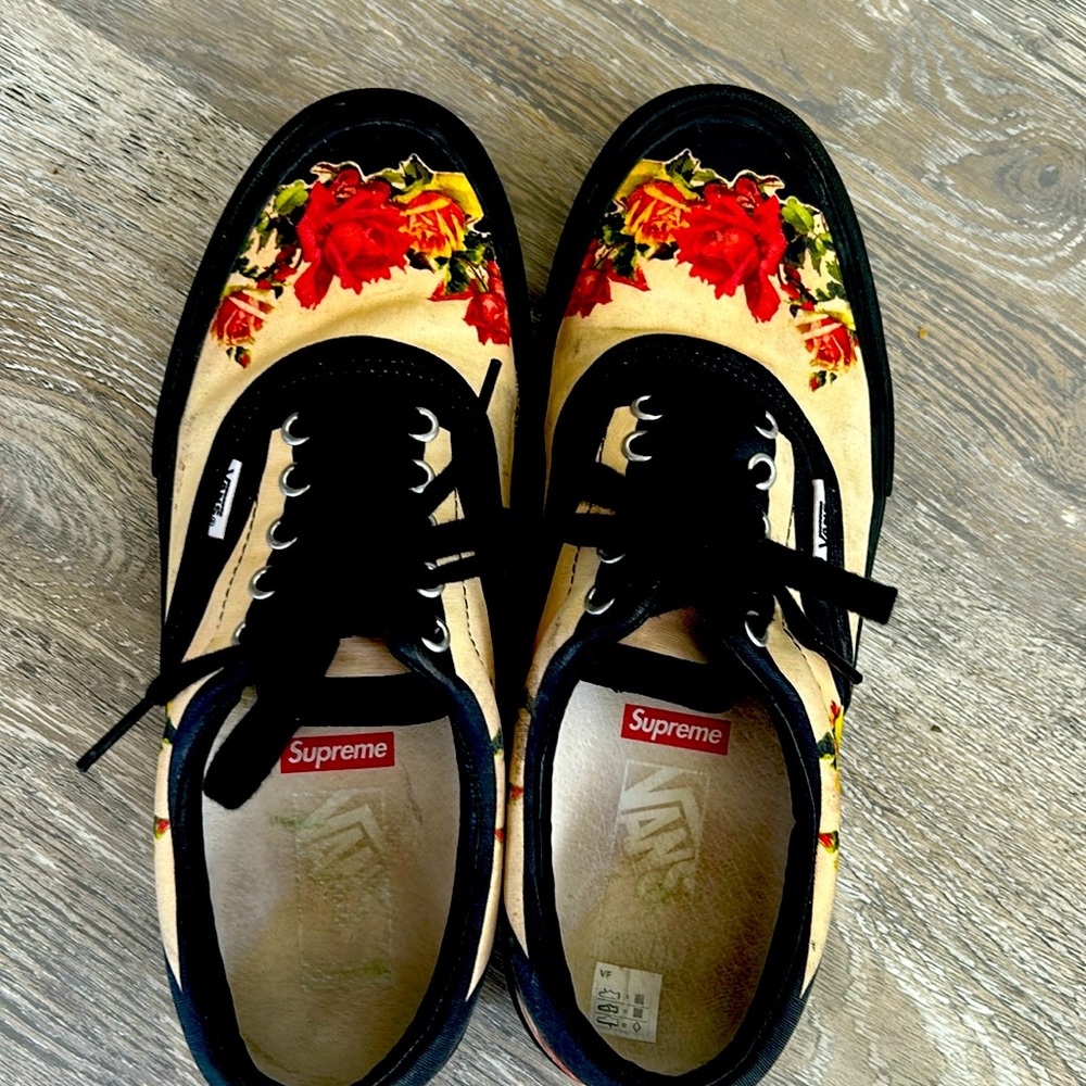 Supreme Jean Paul Gaultier Vans men’s size 91/2 gently worn
